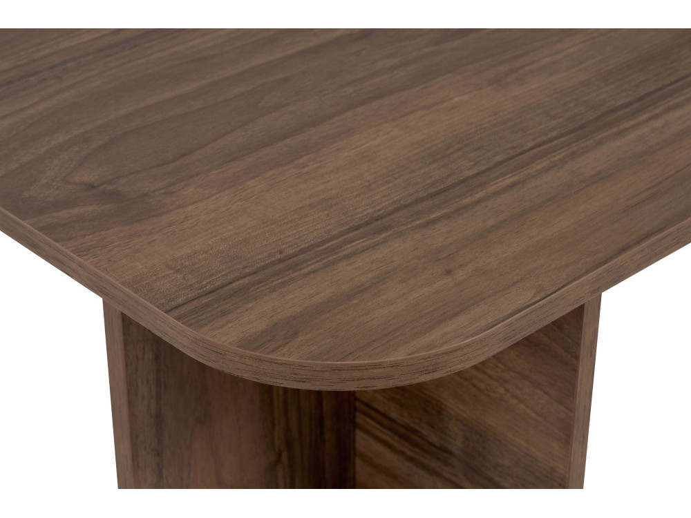 Mesa baja de madera "Akira" 120 x 60 x 41 cm - Nogal