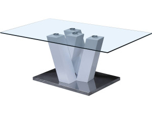 Mesa de centro "Gaya" - 110 x 60 x 40 cm - Lacado Blanco