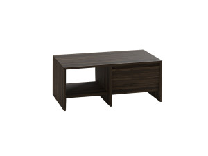 Mesa baja de madera "Laris" - 90 x 45 x 35 cm - Marrón