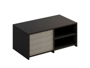 Juego de mesa baja de madera "Gord" - 90 x 45 x 44,1 cm - Antracita