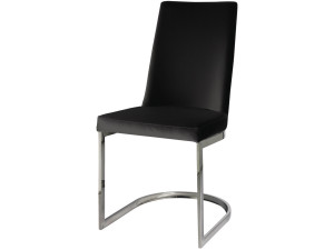 Silla "redonda" - Negro - Juego de 2