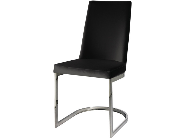 Silla "redonda" - Negro - Juego de 2