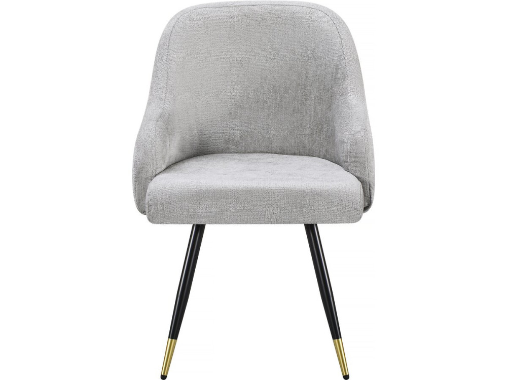 Juego de 2 sillas tapizadas "Harmony" - 54 x 57 x 90 cm - Beige
