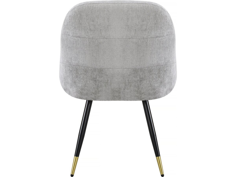 Juego de 2 sillas tapizadas "Harmony" - 54 x 57 x 90 cm - Beige