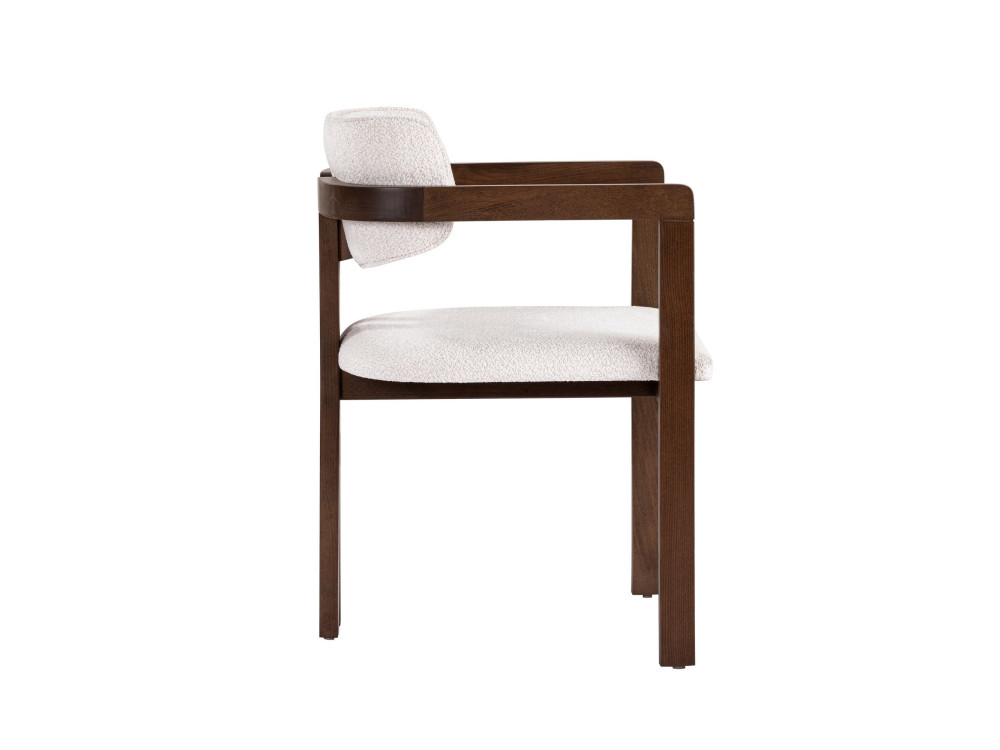 Silla de madera "Toscana" - 54 x 54 x 76 cm - Blanca