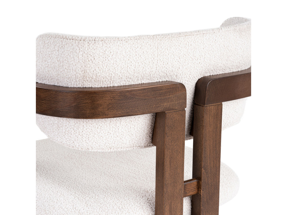 Silla de madera "Toscana" - 54 x 54 x 76 cm - Blanca