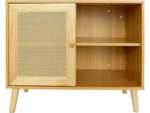 Aparador de madera "Iguana" - 80 x 40 x 66 cm - Marrón -