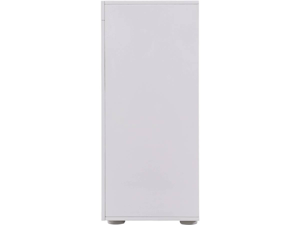 Aparador LED "Bogota" - 155 x 40 x 92 cm - Roble/Blanco lacado