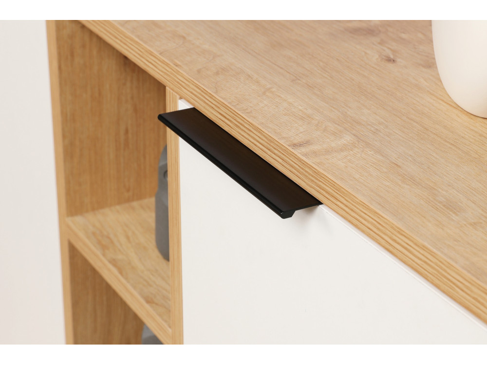 Consola de madera "Clara" 142 x 35,6 x 83 cm - Roble
