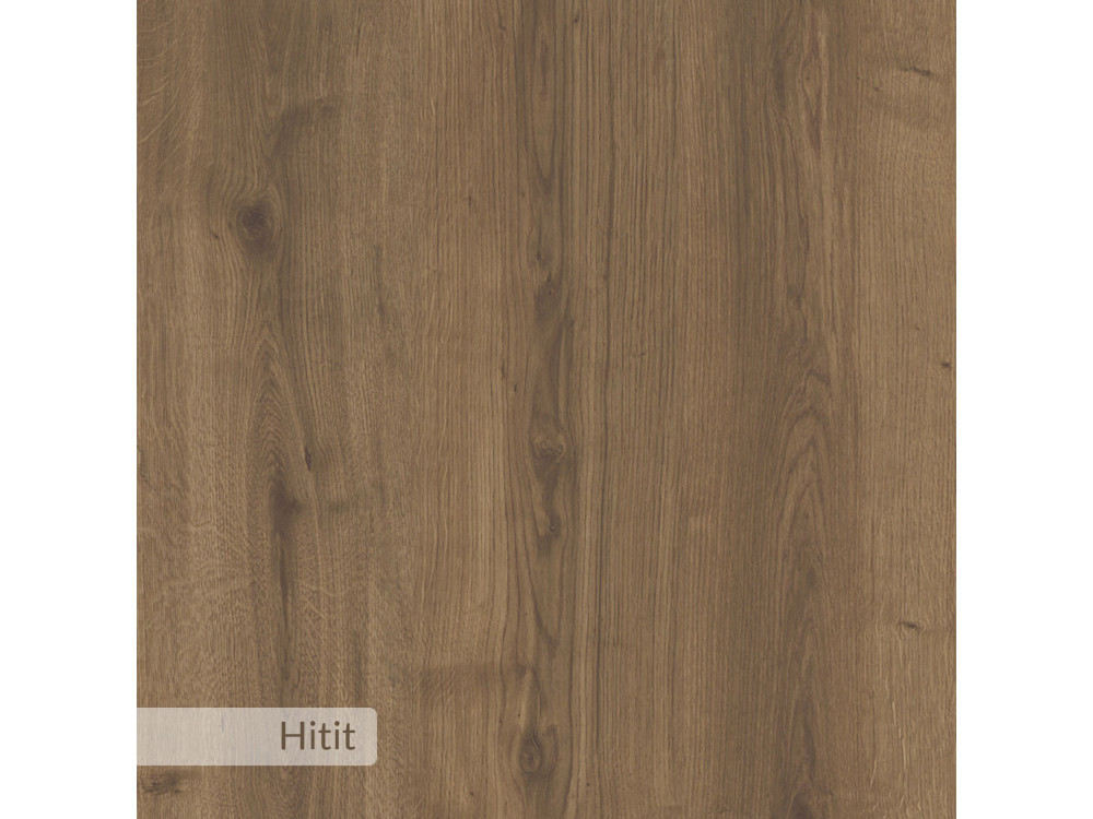 Aparador de madera "Gora Wide" - 180 x 36 x 82 cm - Marrón