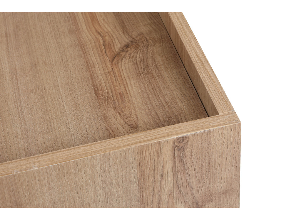 Aparador de madera "Pekin" - 150 x 40 x 76 cm - Marrón
