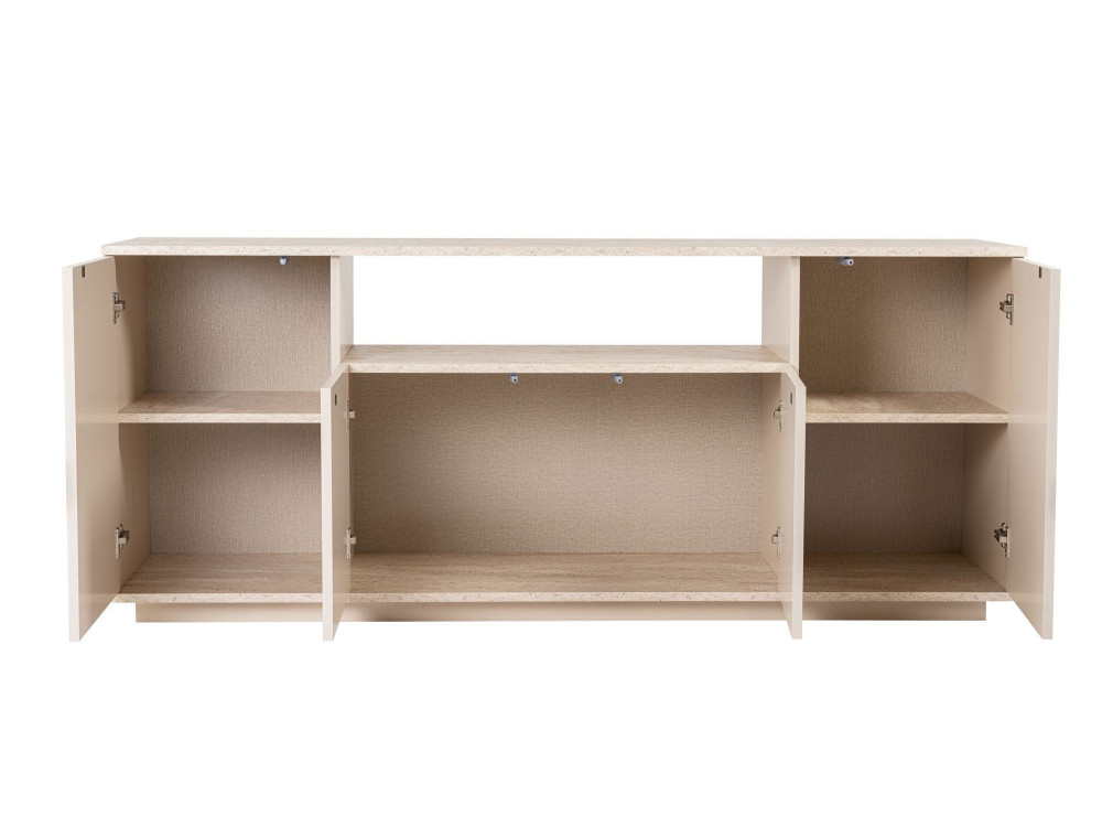 Consola de madera "Arista" 180 x 44,5 x 75 cm - Visón