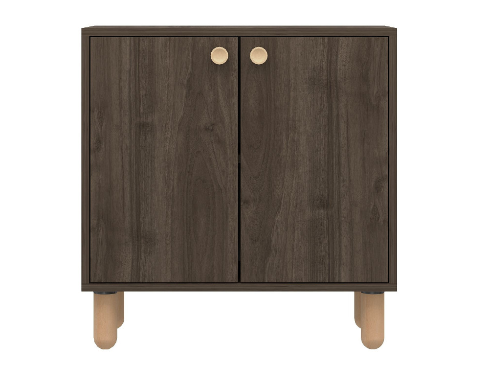 Aparador de madera "Lina" - 72 x 36 x 73 cm - Marrón