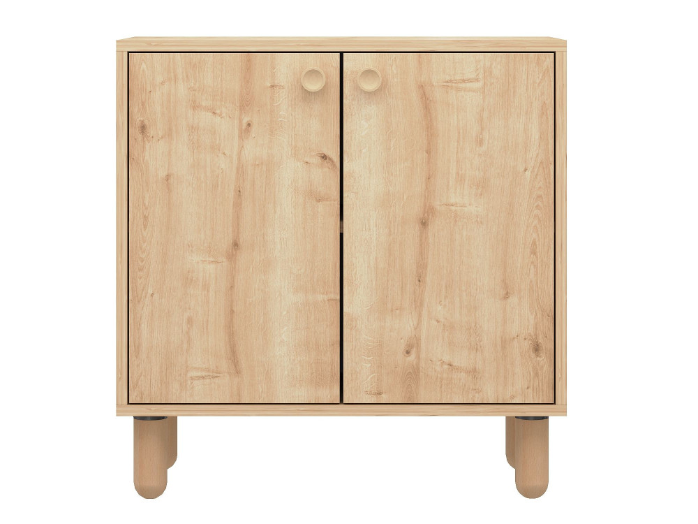 Aparador de madera "Lina" - 72 x 36 x 73 cm - Beige