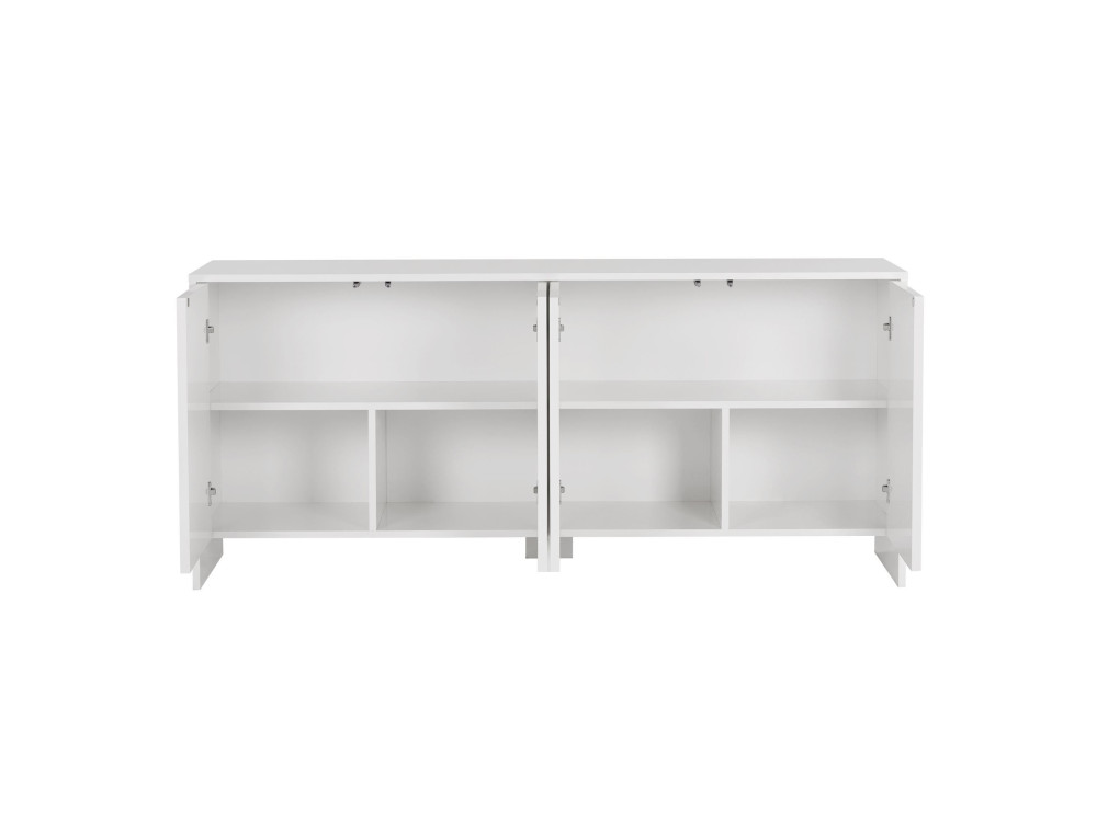 Aparador de madera "Arlen" - 180 x 45 x 80 cm - Blanco