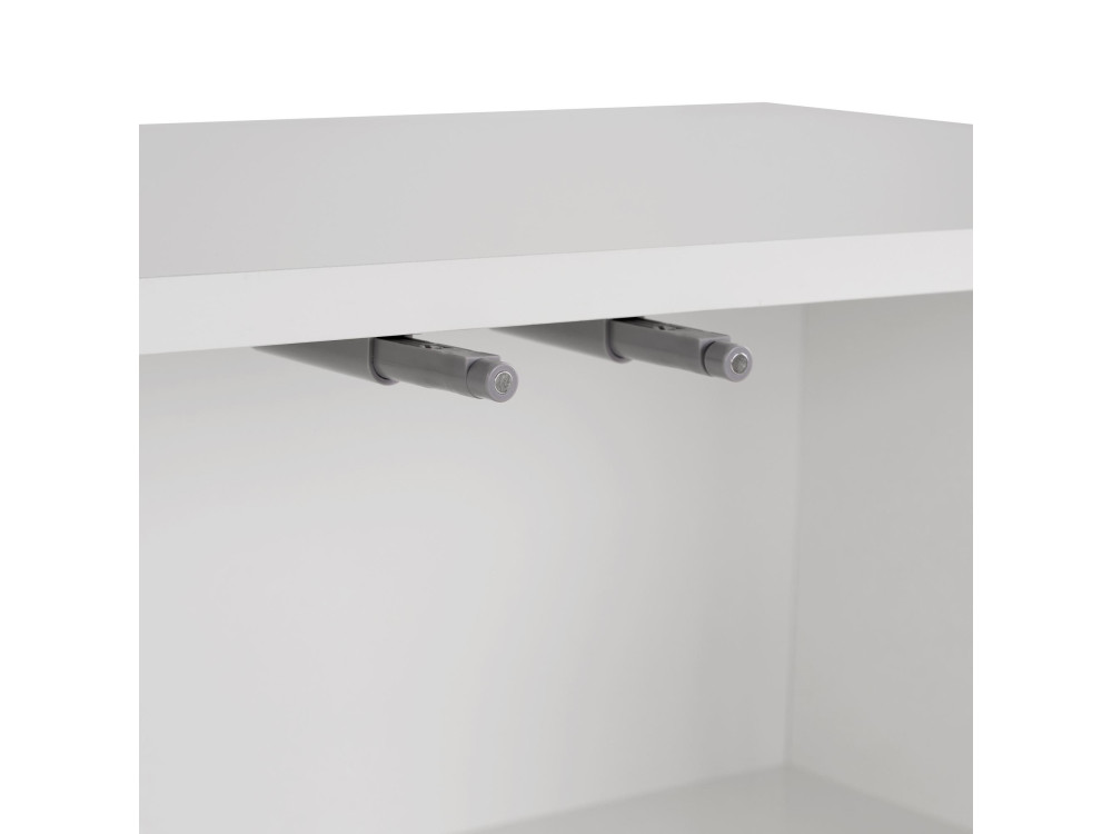 Aparador de madera "Arlen" - 180 x 45 x 80 cm - Blanco