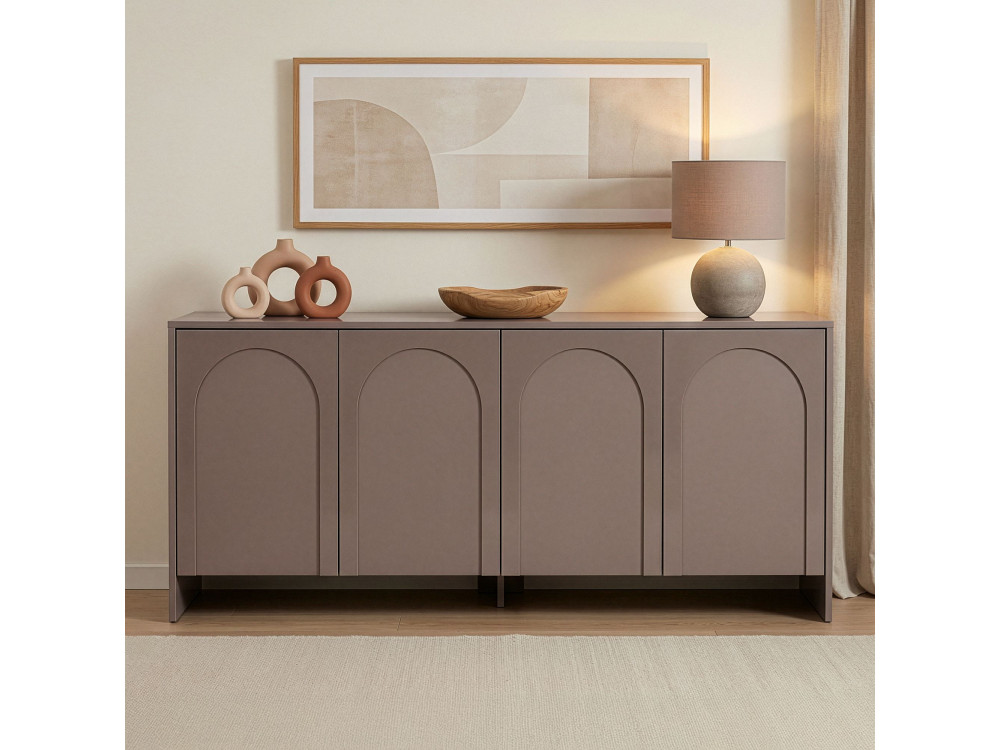 Aparador de madera "Arlen" - 180 x 45 x 80 cm - Atlas