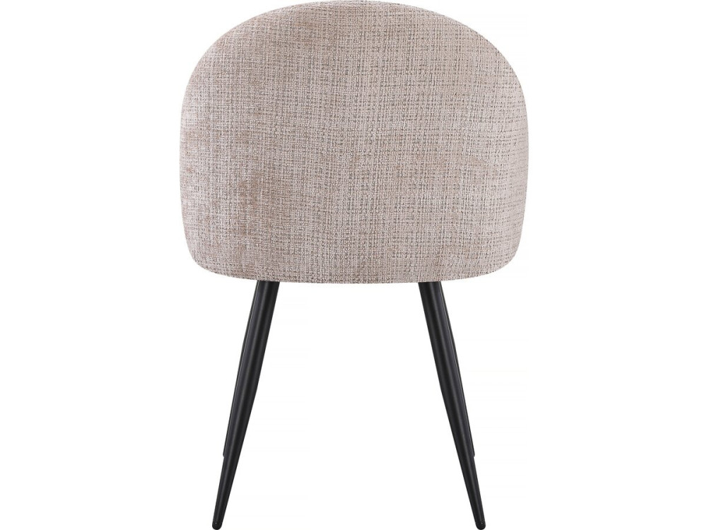 Juego de 2 sillas tapizadas "Samuel" - 53 x 51 x 82 cm - Beige