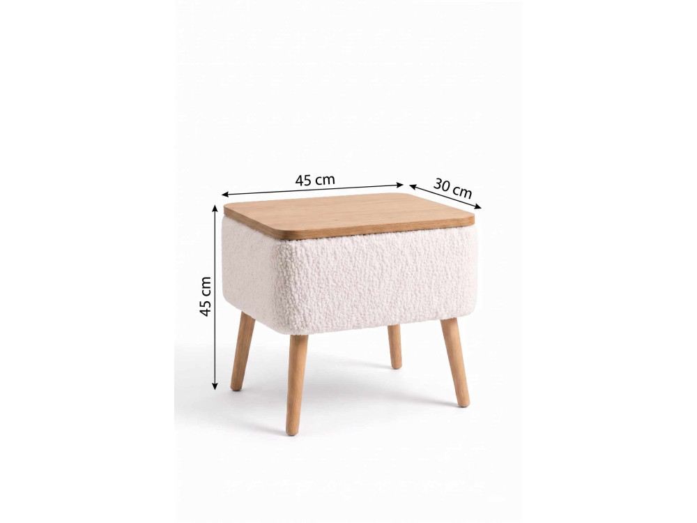 Parametre 1 Beige Parametre 2 45 x 30 x 45 cm