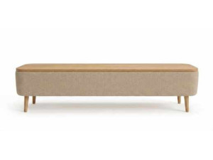 Mueble para la tele de madera «Sarven» - 120 x 30 x 45 cm - Beige