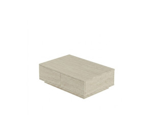 Mesa de centro de madera «Ave14» - 90 x 60 x 28 cm - Travertino