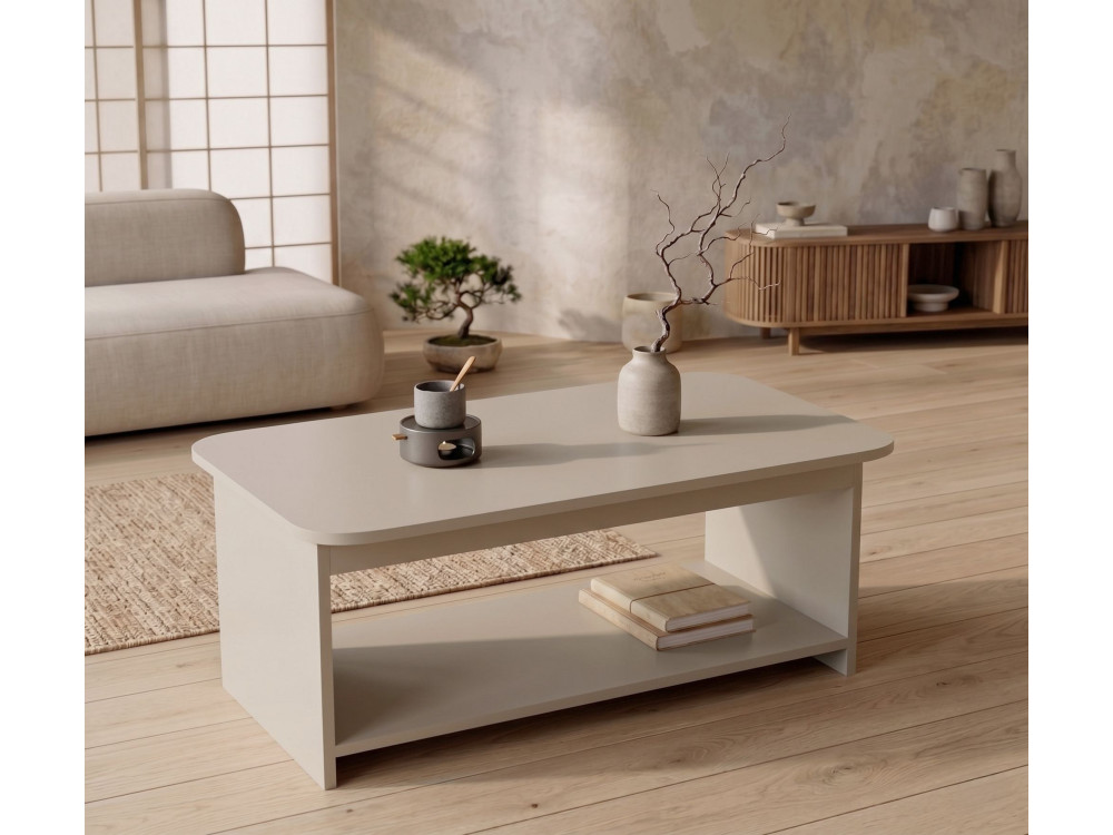 Mesa de centro de madera «Chb1» - 100 x 50 x 42 cm - Cachemira
