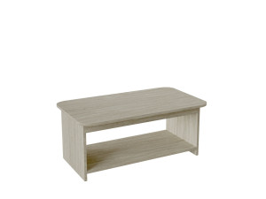 Mesa de centro de madera «Chb1» - 100 x 50 x 42 cm - Travertino