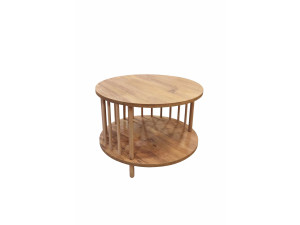 Mesa de centro de madera «Peka-0108» - 60 x 43 cm - Pino