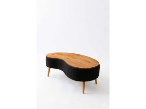 Mesa de centro de madera «Vera» - 98 x 50 x 45 cm - Negro
