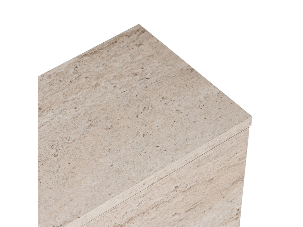 Mueble para la tele de madera «Línea 160» - 160 x 25 x 25 cm - Travertino