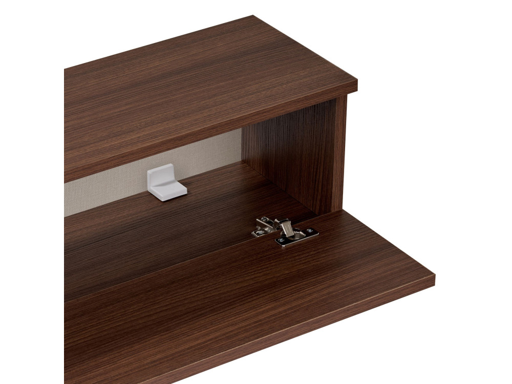 Mueble para la tele de madera «Ligne 160» - 160 x 25 x 25 cm - Nogal