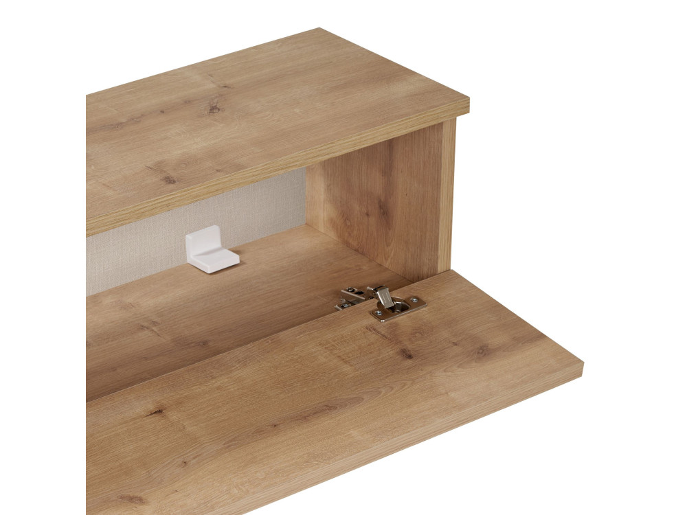 Mueble para la televisión de madera «Ligne 160» - 160 x 25 x 25 cm - Roble