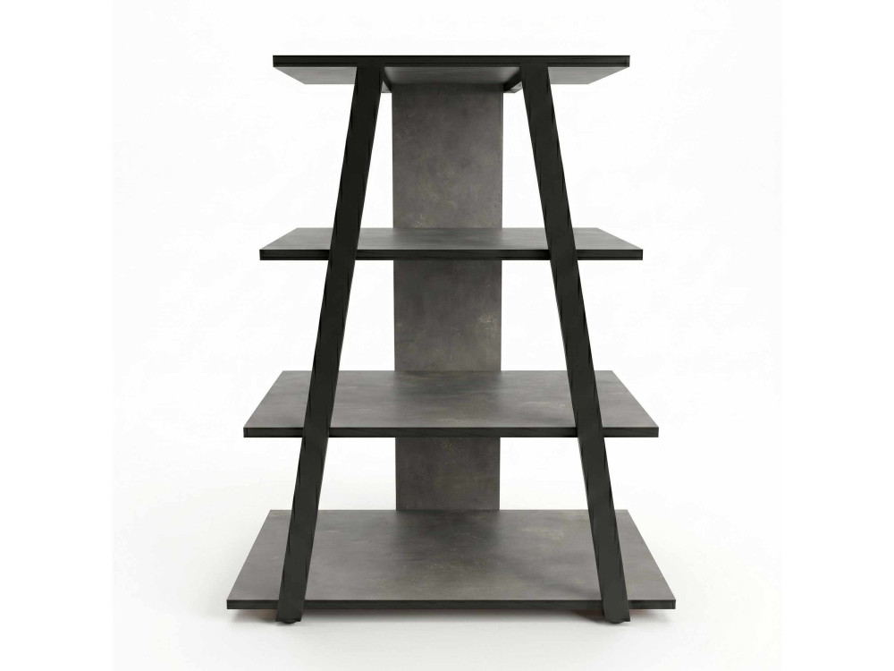 Mueble para la tele de madera «LYNO» - 70 x 41 x 80 cm - Gris