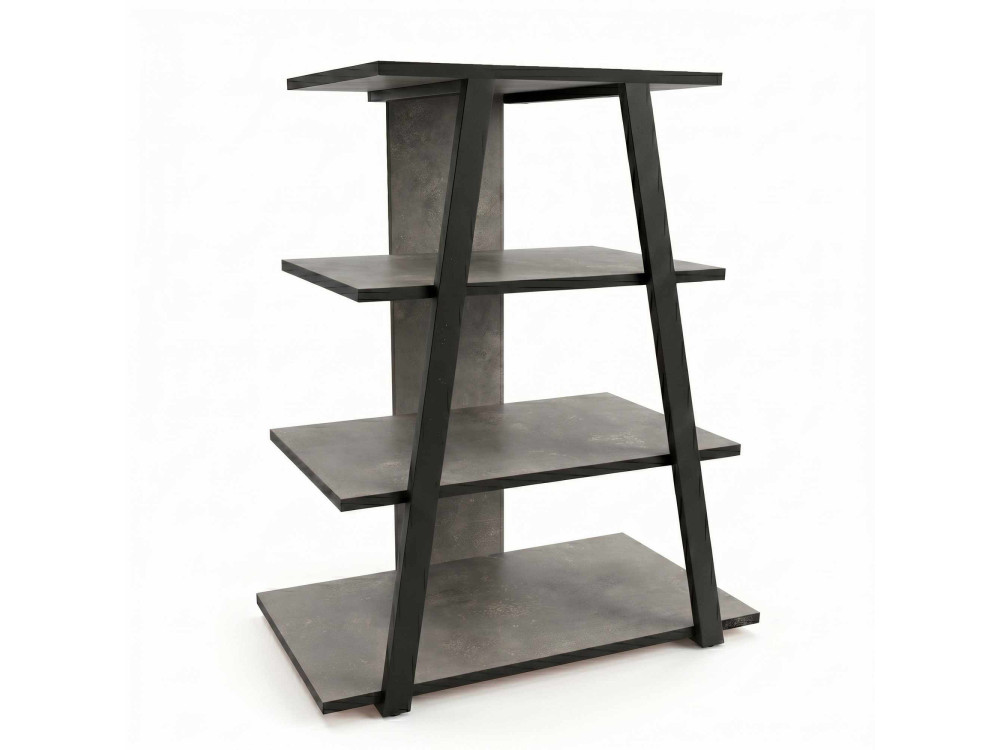 Mueble para la tele de madera «LYNO» - 70 x 41 x 80 cm - Gris