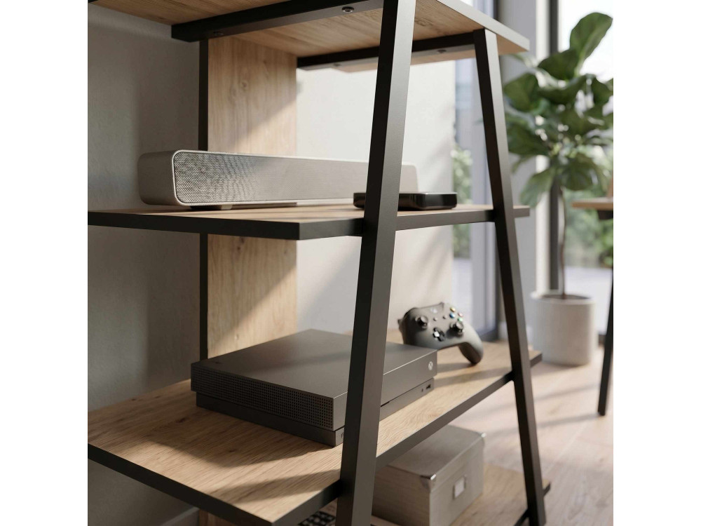 Mueble para la tele de madera «LYNO» - 70 x 41 x 80 cm - Beige