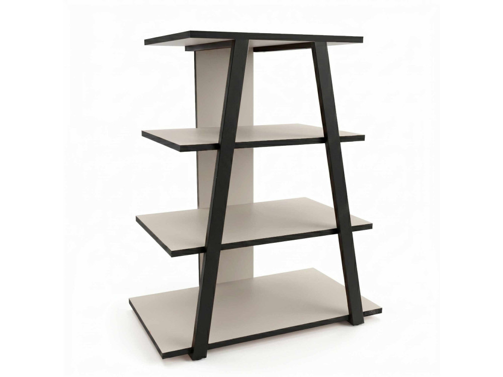 Mueble para la tele de madera «LYNO» - 70 x 41 x 80 cm - Gris