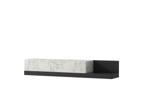 Mueble para la tele de madera «Major» - 180 x 37 x 30 cm - Gris