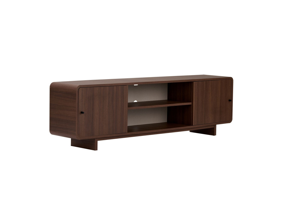 Mueble para la tele de madera «Mirel» - 180 x 34 x 52  cm - Marrón
