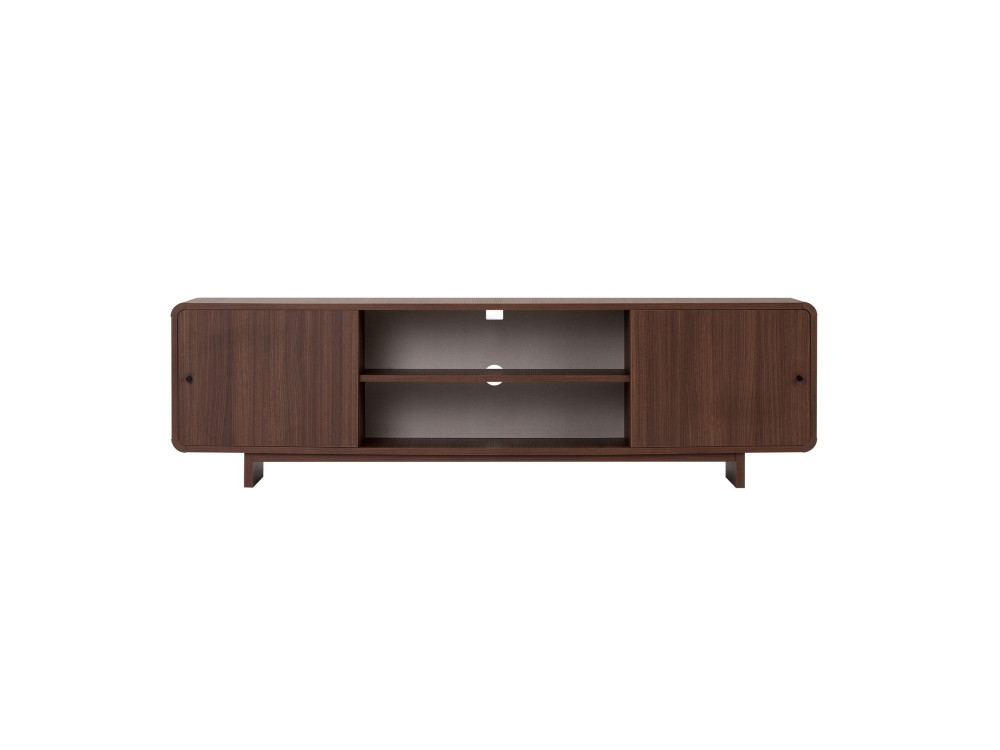 Mueble para la tele de madera «Mirel» - 180 x 34 x 52  cm - Marrón