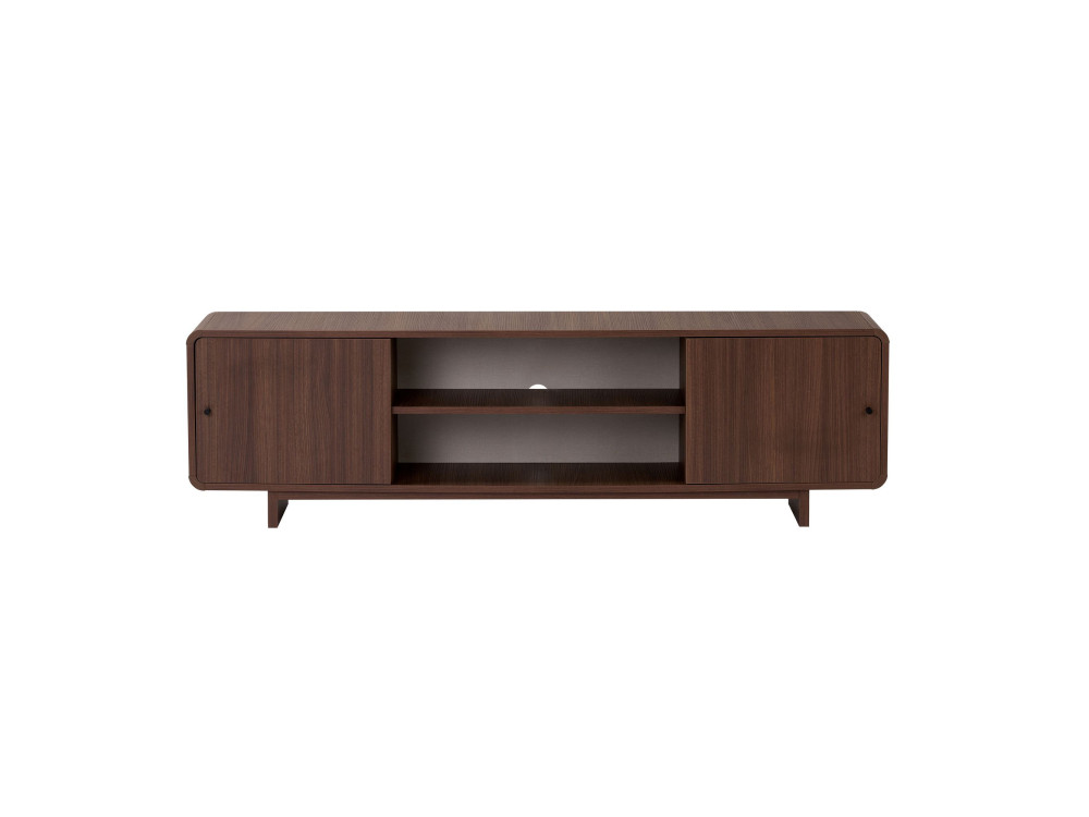 Mueble para la tele de madera «Mirel» - 180 x 34 x 52  cm - Marrón