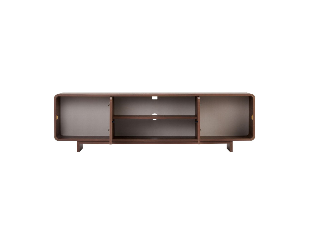 Mueble para la tele de madera «Mirel» - 180 x 34 x 52  cm - Marrón