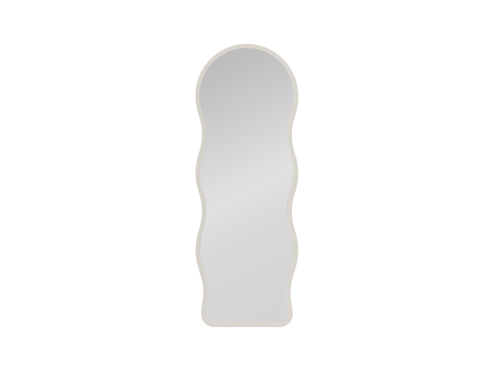 Espejo de pie de madera «Asial» - 50 x 2 x 160 cm - Blanco