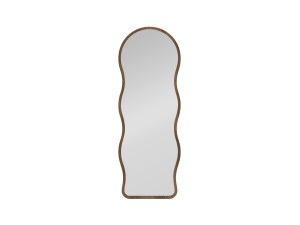 Espejo de pie de madera «Asial» - 50 x 2 x 160 cm - Nogal