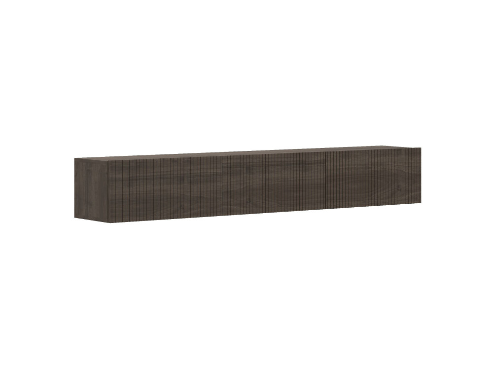 Mueble para la tele de madera «Ada» - 180 x 31 x 29 cm - Nogal