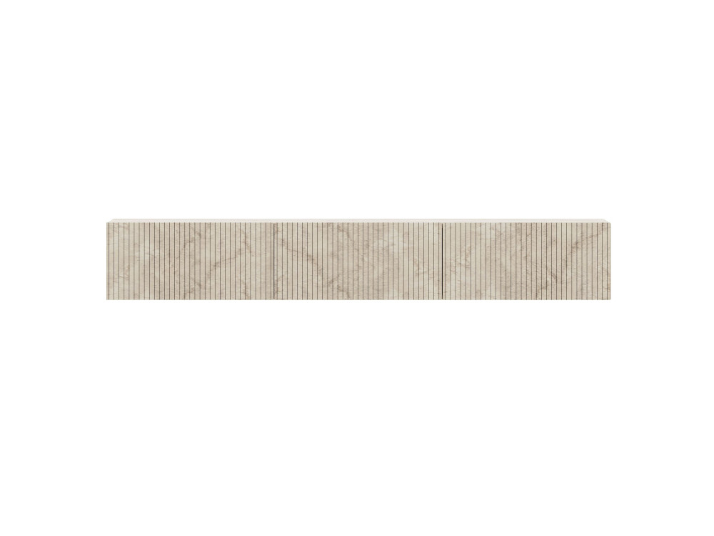 Mueble para la tele de madera «Ada» - 180 x 31 x 29 cm - Travertino