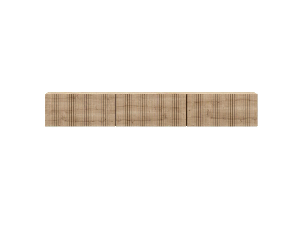 Mueble para la tele de madera «Ada» - 180 x 31 x 29 cm - Roble