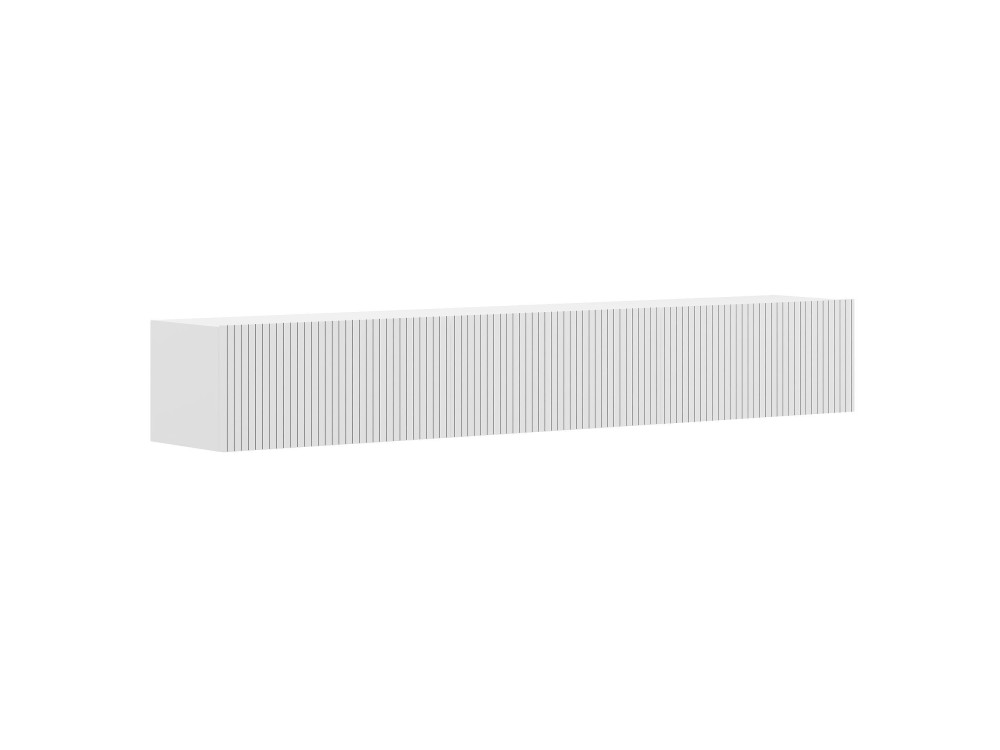 Mueble para la tele de madera «Ada» - 180 x 31 x 29 cm - Blanco