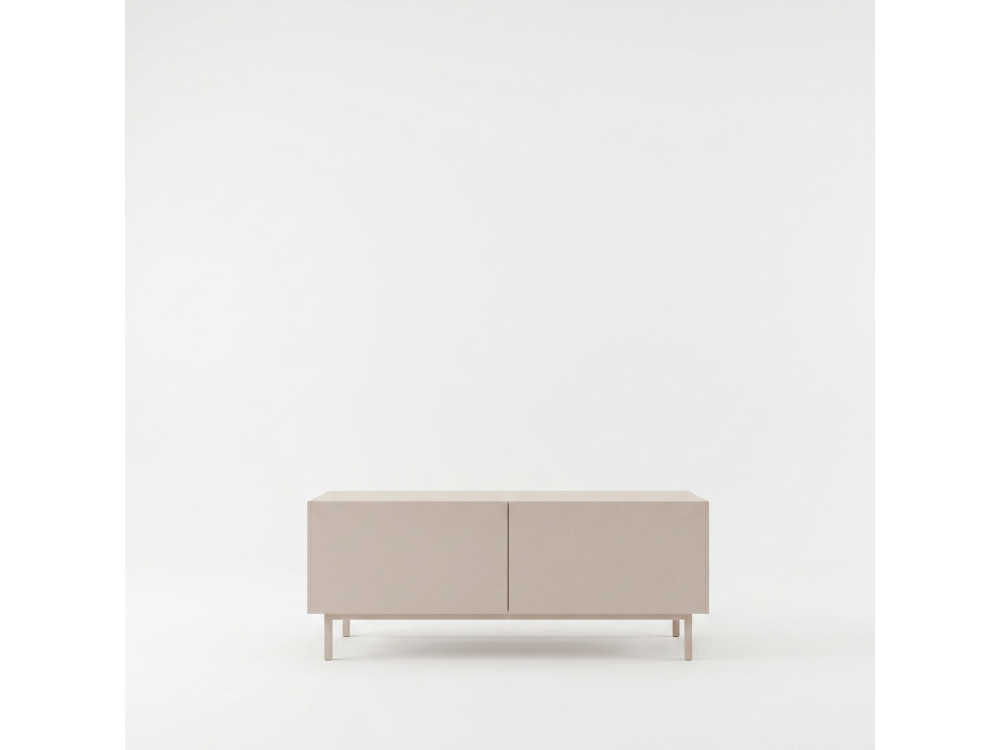 Mueble para la tele de madera «Coast» - 120 x 47,3 x 36,8 cm - Color arena