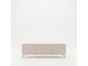 Mueble para la televisión de madera «Coast» - 150 x 37 x 48 cm - Beige