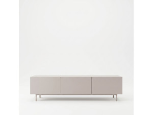 Mueble para la tele de madera «Coast» - 180 x 37 x 47 cm - Beige